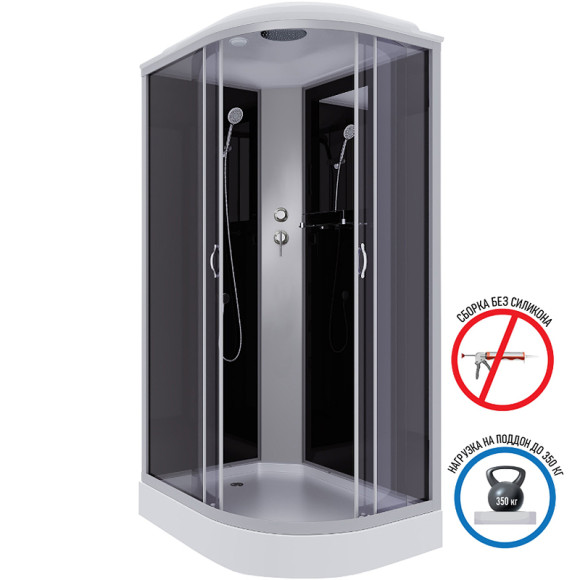 Душевая кабина Niagara Classic 120х80 NG-3512-14L без гидромассажа Душевая кабина Niagara Classic 120х80 NG-3512-14L без гидромассажа