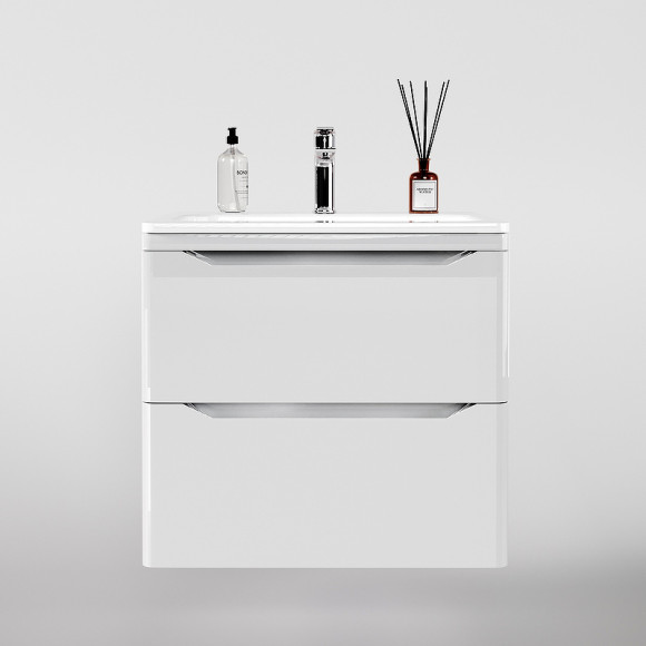 Тумба под раковину Style Line Марелла 70 Люкс Plus СС-00002408 подвесная Белый глянец антискрейтч Тумба под раковину Style Line Марелла 70 Люкс Plus СС-00002408 подвесная Белый глянец антискрейтч