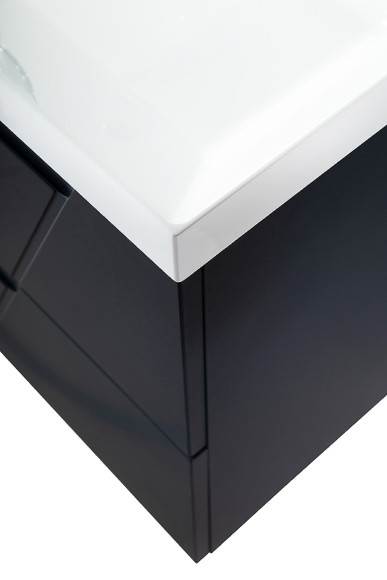 Тумба под раковину BelBagno Vittoria 80 VITTORIA-800-2C-SO-GO-P подвесная Grigio Opaco