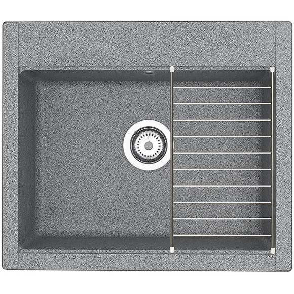 Кухонная мойка Aquaton Делия 60 1A715232LD230 Серая
