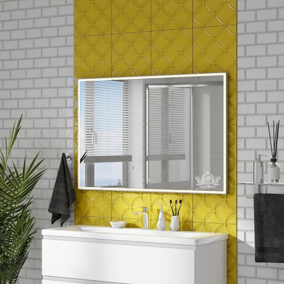 Зеркало Art&Max Arezzo AM-Are-1200-800-DS-FC с подсветкой с сенсорным выключателем Хром Зеркало Art&Max Arezzo AM-Are-1200-800-DS-FC с подсветкой с сенсорным выключателем Хром