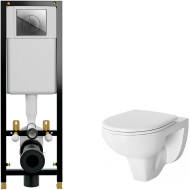 Комплект унитаза Damixa Jupiter DX77C1738SC с инсталляцией Cersanit Black 35 S-IN-BLACK-Cg-w с сиденьем Микролифт и клавишей смыва Хром Комплект унитаза Damixa Jupiter DX77C1738SC с инсталляцией Cersanit Black 35 S-IN-BLACK-Cg-w с сиденьем Микролифт и клавишей смыва Хром