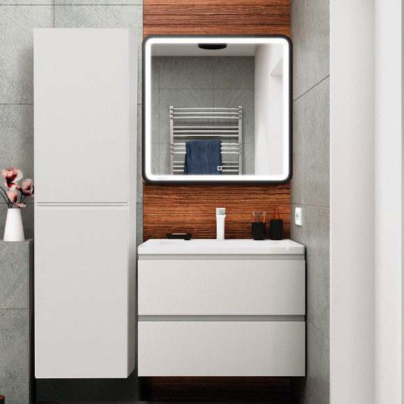 Шкаф пенал Art&Max AM-Bianchi-1500-2A-SO-BL подвесной Белый глянец Шкаф пенал Art&Max AM-Bianchi-1500-2A-SO-BL подвесной Белый глянец