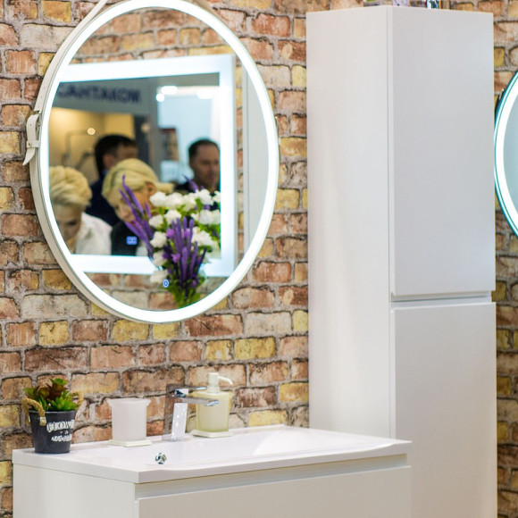 Шкаф пенал Art&Max AM-Bianchi-1500-2A-SO-BL подвесной Белый глянец Шкаф пенал Art&Max AM-Bianchi-1500-2A-SO-BL подвесной Белый глянец