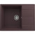 Кухонная мойка Ulgran Quartz Prima 650-06 Трюфель