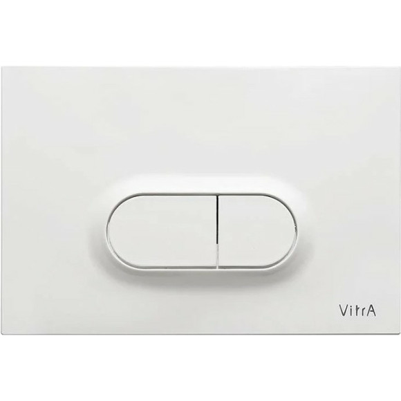 Комплект унитаза с инсталляцией Vitra Normus 9773B003-7201 с сиденьем Микролифт и Белой глянцевой клавишей смыва