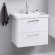 Тумба под раковину Aqwella Манчестер 70 MAN01072 подвесная Белый глянец Тумба под раковину Aqwella Манчестер 70 MAN01072 подвесная Белый глянец