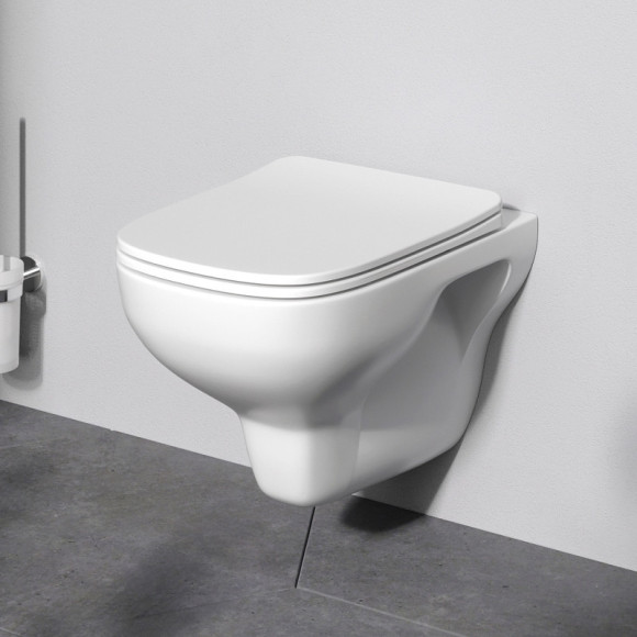 Унитаз AM.PM X-Joy C85A1702SC подвесной Белый с сиденьем микролифт Унитаз AM.PM X-Joy C85A1702SC подвесной Белый с сиденьем микролифт