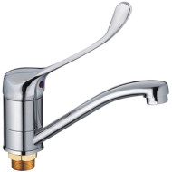 Смеситель для кухни Haiba HB4554-2 Хром