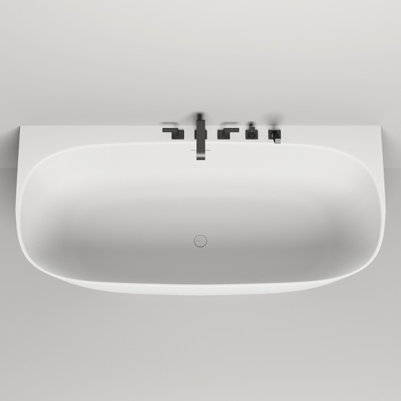Ванна из искусственного камня Salini Sofia Wall 160х80 102517G Белая глянцевая Ванна из искусственного камня Salini Sofia Wall 160х80 102517G Белая глянцевая
