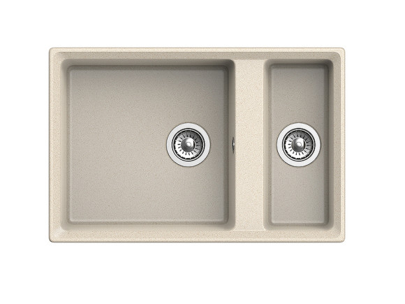 Кухонная мойка GranFest Level GF-LV-760K Бежевая Кухонная мойка GranFest Level GF-LV-760K Бежевая