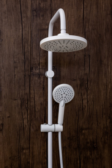 Душевая система Orange O-Shower OW02w Белый глянец Душевая система Orange O-Shower OW02w Белый глянец