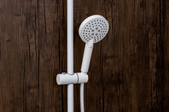 Душевая система Orange O-Shower OW02w Белый глянец Душевая система Orange O-Shower OW02w Белый глянец
