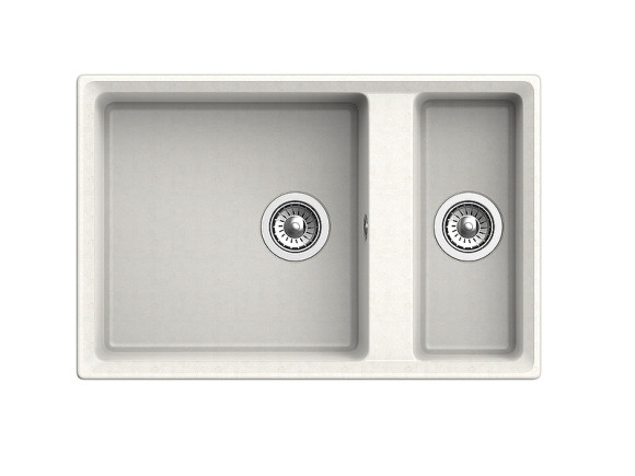 Кухонная мойка GranFest Level GF-LV-760K Белая Кухонная мойка GranFest Level GF-LV-760K Белая