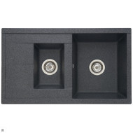 Кухонная мойка Aquaton Делия 87 1A716232DE210 Графит Кухонная мойка Aquaton Делия 87 1A716232DE210 Графит