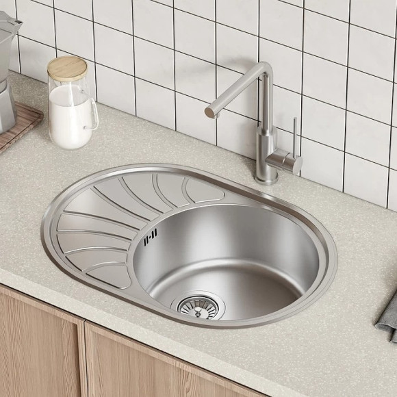 Кухонная мойка Iddis Suno S 65 SUN65SDi77S Сатин