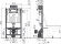 Инсталляция Alcaplast Sadromodul AM118/1000 для унитаза без клавиши смыва