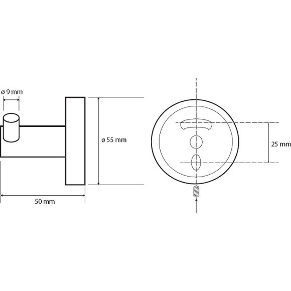 Крючок Bemeta White 104106034 двойной Белый матовый Крючок Bemeta White 104106034 двойной Белый матовый