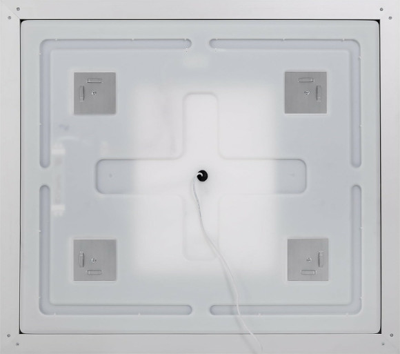 Зеркало BelBagno Kraft 98.5 SPC-KRAFT-985-685-TCH-WARM с подсветкой с подогревом Сатин с сенсорным выключателем Зеркало BelBagno Kraft 98.5 SPC-KRAFT-985-685-TCH-WARM с подсветкой с подогревом Сатин с сенсорным выключателем