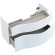 Тумба под раковину Kerama Marazzi Riva 100 R RV.100Rh\WHT.M подвесная Белая матовая Тумба под раковину Kerama Marazzi Riva 100 R RV.100Rh\WHT.M подвесная Белая матовая