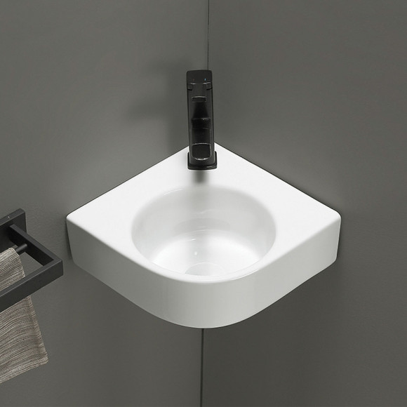 Раковина Vincea 44 VBS-502 угловая Белая