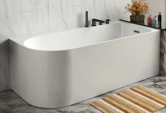 Акриловая ванна Azario Luton 170х80 LUT17080 R без гидромассажа Акриловая ванна Azario Luton 170х80 LUT17080 R без гидромассажа