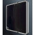 Зеркальный шкаф Art&Max Verona AM-Ver-800-800-2D-L-DS-F с подсветкой с сенсорным выключателем Белый