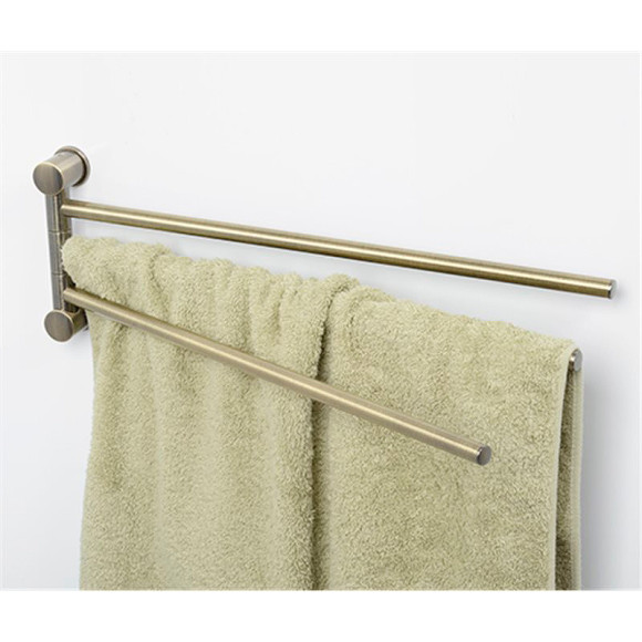 Полотенцедержатель WasserKRAFT Exter K-1533 поворотный Светлая бронза