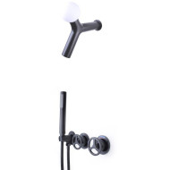 Душевая система Bronze de Luxe Liberty 5011B-L Черная матовая Душевая система Bronze de Luxe Liberty 5011B-L Черная матовая