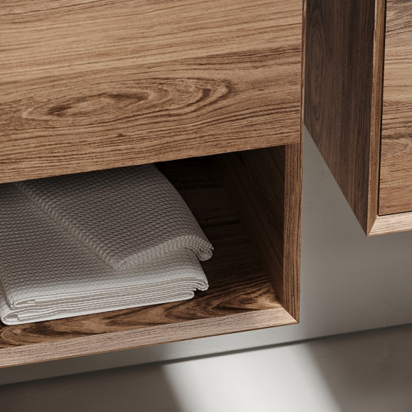 Тумба под раковину Sancos Marmi 1.0 120 MR1.0120ECH подвесная Дуб чарльстон