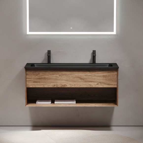 Тумба под раковину Sancos Marmi 1.0 120 MR1.0120ECH подвесная Дуб чарльстон