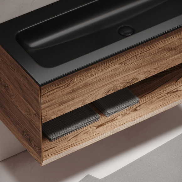 Тумба под раковину Sancos Marmi 1.0 120 MR1.0120ECH подвесная Дуб чарльстон