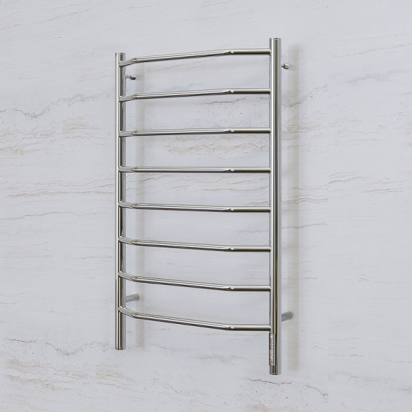Электрический полотенцесушитель Terminus Виктория П8 500х850 4670078531216 Хром