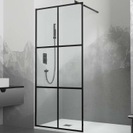 Душевая перегородка RGW Walk In WA-111B 80 411011108-84 профиль Черный стекло прозрачное
