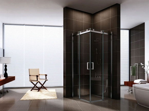 Душевой уголок Berges Gelios 100х100 061027 профиль Хром стекло прозрачное Душевой уголок Berges Gelios 100х100 061027 профиль Хром стекло прозрачное