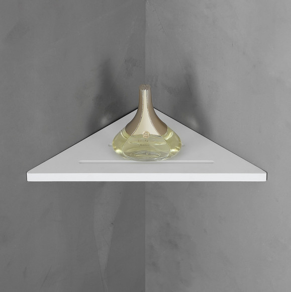 Полка из искусственного камня Abber Stein AS1652L угловая Белая Полка из искусственного камня Abber Stein AS1652L угловая Белая