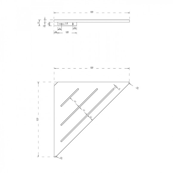 Полка из искусственного камня Abber Stein AS1652L угловая Белая Полка из искусственного камня Abber Stein AS1652L угловая Белая