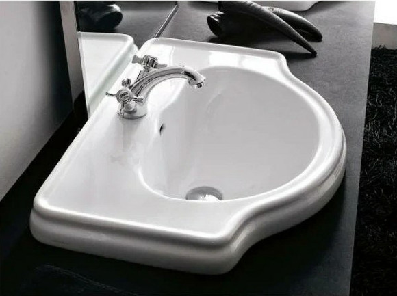 Раковина Kerasan Retro 62 103001*1 Белая