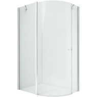 Душевой уголок New Trendy New Soleo Chrome 100х80 K-0421 профиль Хром стекло прозрачное