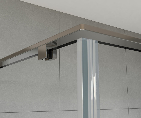 Душевой уголок Vincea Arno 150x90 VSR-1A9015CL профиль Хром стекло прозрачное