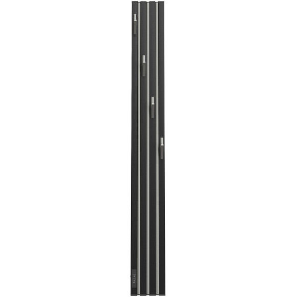 Электрический полотенцесушитель Point Пиано PN19722BGB 150x1200 диммер слева Черный Графит блеск