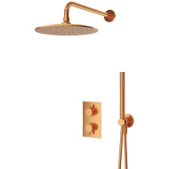 Душевая система Cezares Leaf LEAF-DSIP-T-25-SS с термостатом Sunset