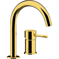Смеситель для раковины Remer X-Style X57DO Золото глянцевое