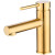 Смеситель для раковины Caprigo Don 53-020-BRG Золото матовое