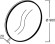 Зеркало Jacob Delafon Odeon Rive Gauche 90 EB1268-S14 Черный сатин Зеркало Jacob Delafon Odeon Rive Gauche 90 EB1268-S14 Черный сатин