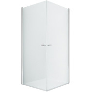 Душевой уголок New Trendy New Soleo Chrome 90х90 D-0141A/D-0141A профиль Хром стекло прозрачное