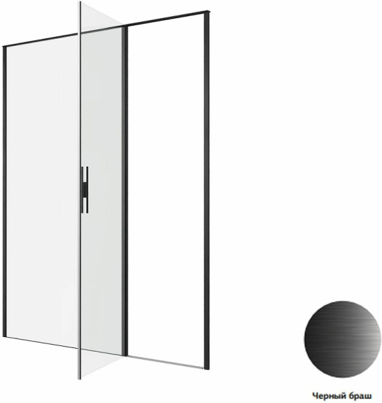 Душевая дверь Allen Brau Priority 160 3.31039.BBA профиль Черный браш стекло прозрачное Душевая дверь Allen Brau Priority 160 3.31039.BBA профиль Черный браш стекло прозрачное