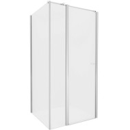 Душевой уголок New Trendy New Soleo Chrome 90x100 K-0718 профиль Хром стекло прозрачное