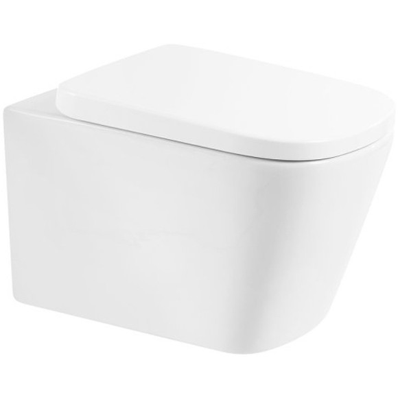 Унитаз BelBagno Albano BB120CHR подвесной без сиденья