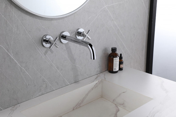 Смеситель для раковины Abber Wasser Kreis AF81121 Хром Смеситель для раковины Abber Wasser Kreis AF81121 Хром